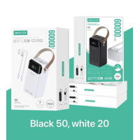 Sovo super large capacity 22.5w + PD20w 60000mah Fast charge power bank